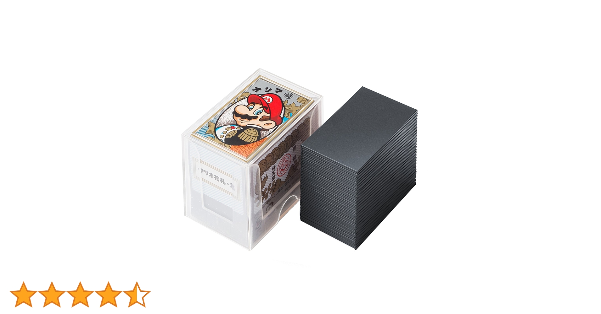 【未使用品】任天堂 マリオ花札 黒　( 5個セット) Amazon | 任天堂 マリオ花札 (黒) KRT-Z-NMHK | 花札 | おもちゃ